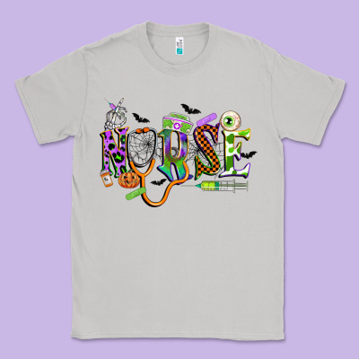 Halloween Nurse Classic Tee Designed By Cowgirlartshop