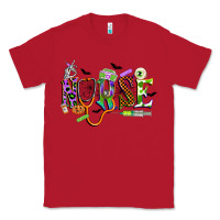 Red halloween nurse Classic Tee - CowGirlArtShop