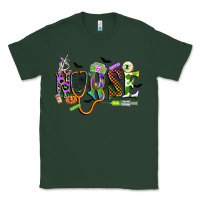 Sports Green halloween nurse Classic Tee - CowGirlArtShop