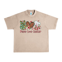 French Oak Easter Day Peace love Easter Urban Heavy Tee - OliviaCreatesArt
