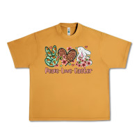 Peanut Butter Easter Day Peace love Easter Urban Heavy Tee - OliviaCreatesArt