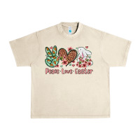 Sandshell Easter Day Peace love Easter Urban Heavy Tee - OliviaCreatesArt