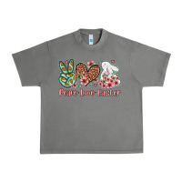 Tornado Easter Day Peace love Easter Urban Heavy Tee - OliviaCreatesArt