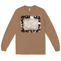 Toasted Coconut cowhide frames background Long Sleeve Tee - RanaPortraitStore