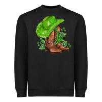 Black green  cowgirl and roses Heavyweight Sweatshirt - AdoDesignShop