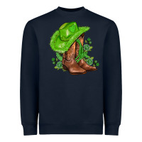 Navy green  cowgirl and roses Heavyweight Sweatshirt - AdoDesignShop
