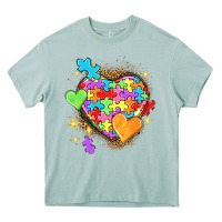 Autism Hearts Heavy Core Tee | Teevron