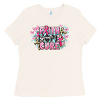 Bone Faith hope cure Cancer Awareness Ladies Tee - HowdyJamesFarm