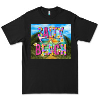 Black salty beach Premium Tee - TumblerDesignByShophia