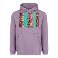 Lavender valentine's day floral leopard brushstroke Heavyweight Hoodie - AdoDesignShop