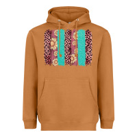 Meerkat valentine's day floral leopard brushstroke Heavyweight Hoodie - AdoDesignShop