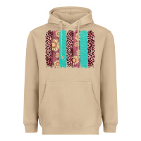 Mushroom valentine's day floral leopard brushstroke Heavyweight Hoodie - AdoDesignShop