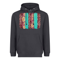 Smoke valentine's day floral leopard brushstroke Heavyweight Hoodie - AdoDesignShop