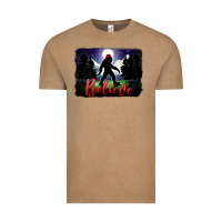Vintage Coffee bigfoot believe christmas Vintage Tee - FaDigitalArtStudio