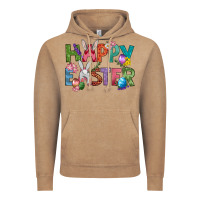 Vintage Coffee Western Happy Easter Vintage Hoodie - BundleAndBundleShop