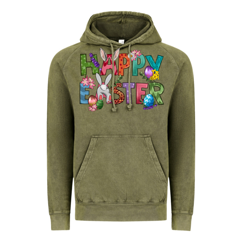 Western Happy Easter Vintage Hoodie by BundleAndBundleShop | Teevron