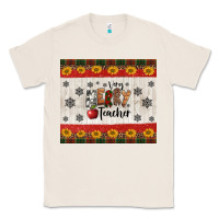 Natural very merry teacher Classic Tee - Jasminsmagicworld