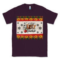 Plum very merry teacher Classic Tee - Jasminsmagicworld