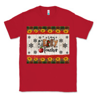 Red very merry teacher Classic Tee - Jasminsmagicworld