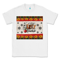 White very merry teacher Classic Tee - Jasminsmagicworld