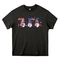 Asphalt 4th of july gnomes libbey glass Heavy Core Tee - RanaPortraitStore