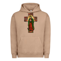 Pigment Burro our lady of guadalupe cros Urban Hoodie - JahusDesignShop