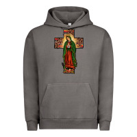 Pigment Tornado our lady of guadalupe cros Urban Hoodie - JahusDesignShop