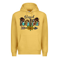 Antique Gold blessed nana Premium Hoodie - CowhideDigitalArt