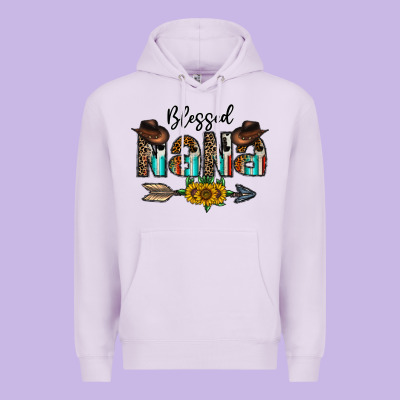 Blessed Nana Premium Hoodie Designed By Cowhidedigitalart