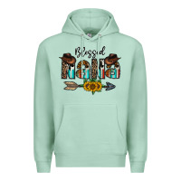 Seafoam blessed nana Premium Hoodie - CowhideDigitalArt