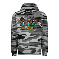 Slate Camo blessed nana Premium Hoodie - CowhideDigitalArt