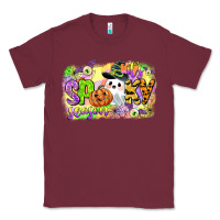 Burgundy its spooky season Classic Tee - CowGirlArtShop