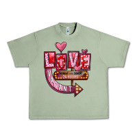 Oil Green Valentine's Day love vacant Urban Heavy Tee - FaDigitalArtStudio