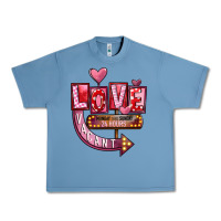 Pebble Blue Valentine's Day love vacant Urban Heavy Tee - FaDigitalArtStudio