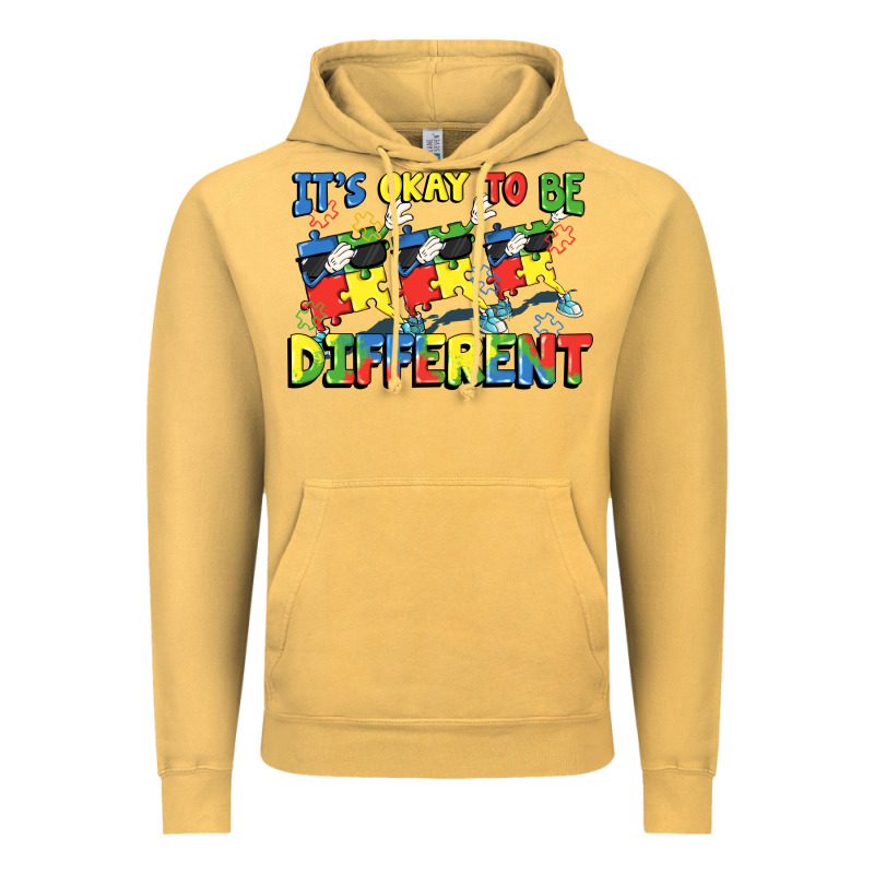 It's Okay To Be Different Autism Vintage Hoodie by FaDigitalArtStudio | Teevron