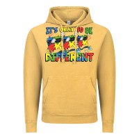 Vintage Mustard It's okay to be different Autism Vintage Hoodie - FaDigitalArtStudio