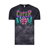 Cloud Black cheer mom Vintage Tee - OliviaCreatesArt