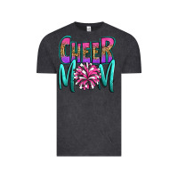 Vintage Black cheer mom Vintage Tee - OliviaCreatesArt