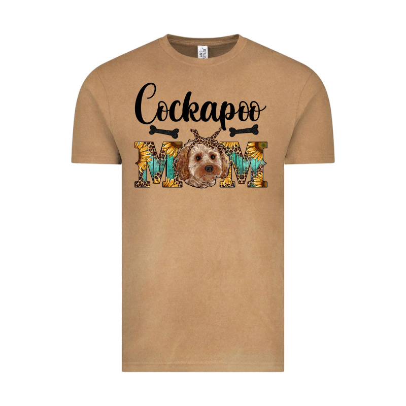 Cockapoo Mom Western Vintage Tee by RanaPortraitStore | Teevron