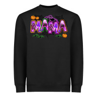 Black halloween mama Heavyweight Sweatshirt - AdoDesignShop