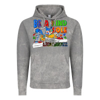 Cloud Rock Be a kind sole Autism Awareness Vintage Hoodie - FaDigitalArtStudio