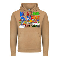 Vintage Camel Be a kind sole Autism Awareness Vintage Hoodie - FaDigitalArtStudio