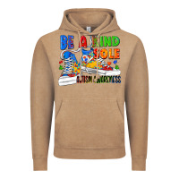 Vintage Coffee Be a kind sole Autism Awareness Vintage Hoodie - FaDigitalArtStudio