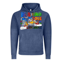 Vintage Denim Be a kind sole Autism Awareness Vintage Hoodie - FaDigitalArtStudio