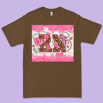 Nurse Rn Premium Tee Designed By Tumblerdesignbyshophia