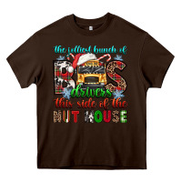 Chocolate Brown the jolliest bunch of drivers this side of the nut Heavy Core Tee - texasbilliewilder