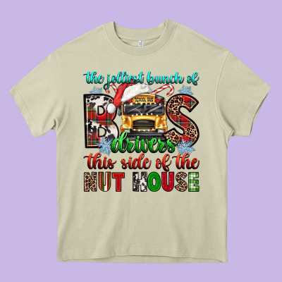 The Jolliest Bunch Of Drivers This Side Of The Nut Heavy Core Tee Designed By Texasbilliewilder