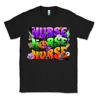 Black nurse nurse nurse halloween Classic Tee - CowGirlArtShop