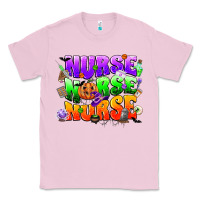 Bubblegum Pink nurse nurse nurse halloween Classic Tee - CowGirlArtShop