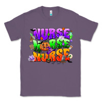 Lavender nurse nurse nurse halloween Classic Tee - CowGirlArtShop